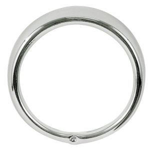 Headlight Rim, Chrome, Type 1 67-79, Type 2 68-79, Type 3 64-73, Each