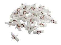 Chrome Molding Clips, 34 Pcs