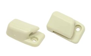 Sun Visor Clips White 68-79 Pr