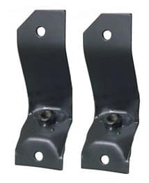 Mounting Plates, Battery Retaining Bar All Ghias 1972-1974 Pair