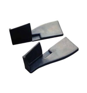 Covers, Lock Pillar, Rubber, Ghia Convertible 1958-1974, Pair