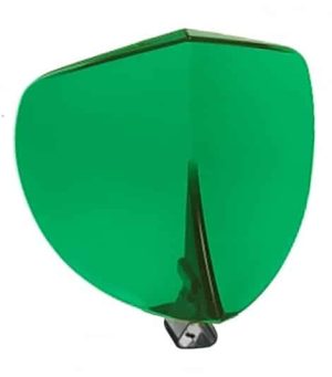 Vintage Style Green Hood BI-FLECTOR Windshield Reflector