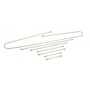 Brake Line Kit, 69/77 Stainless Steel