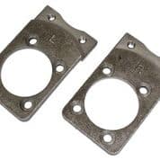Disc Brake Brackets, Front Super Beetle, Pair