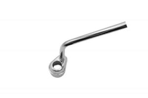 Oil Filler with Tube, Chrome