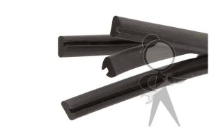 Seals, Bumper Overrider, Ghia 1955-1971 (4)