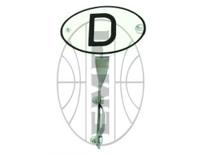 "D" Origin Plate With Bracket